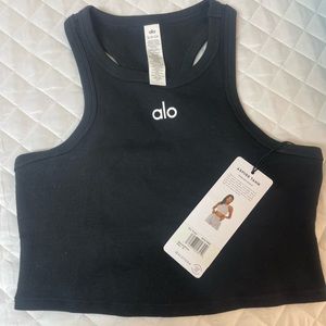 alo aspire cropped tank